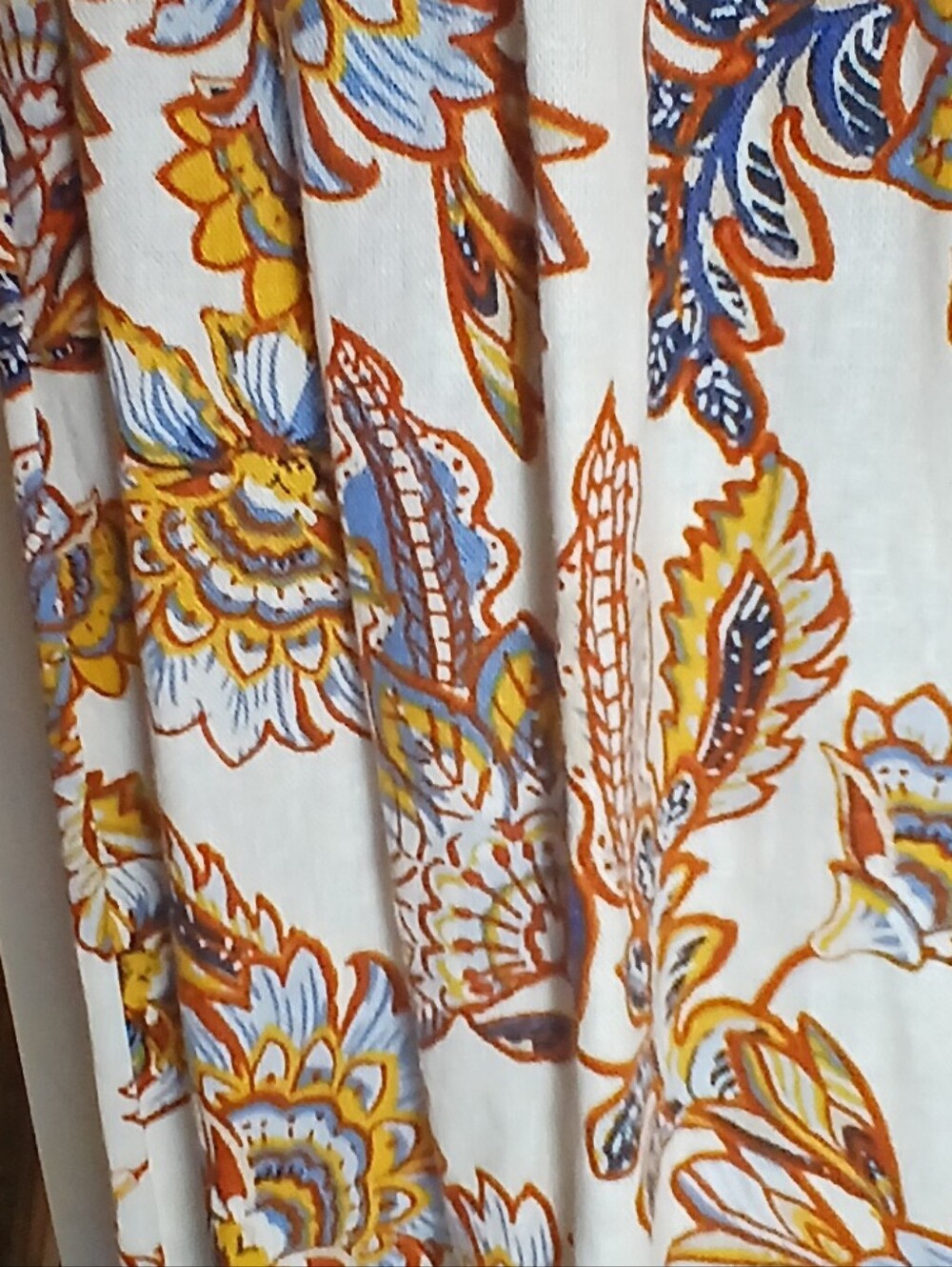 NWT Linen Blend Midi Sleeveless Summer Dress Sz Large - Picture 9 of 12